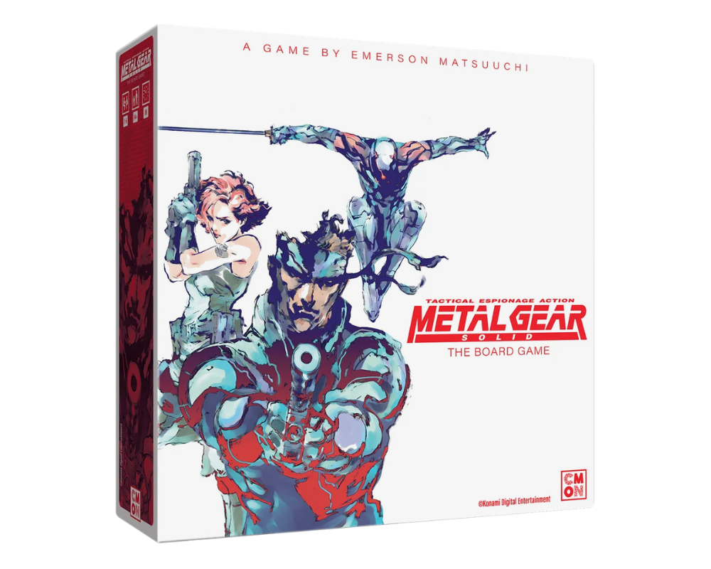 Metal Gear Solid Juego de Mesa en Español. Asmodee