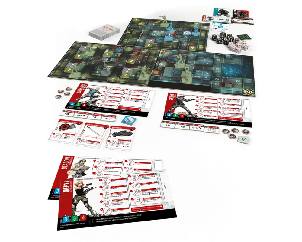 Metal Gear Solid Juego de Mesa en Español. Asmodee