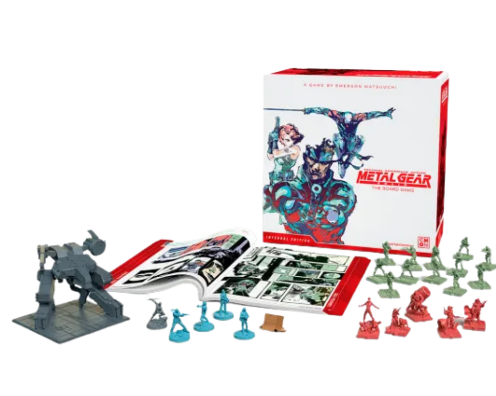 Metal Gear Solid Juego de Mesa en Español. Asmodee
