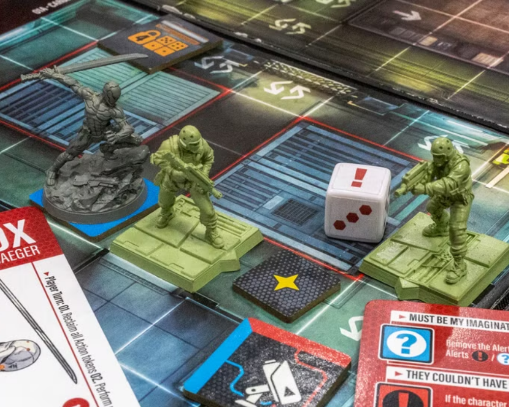 Metal Gear Solid Juego de Mesa en Español. Asmodee