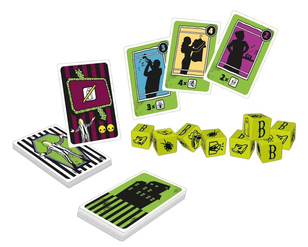 Cuidado con Beetlejuice Juego de Mesa en Español. Asmodee