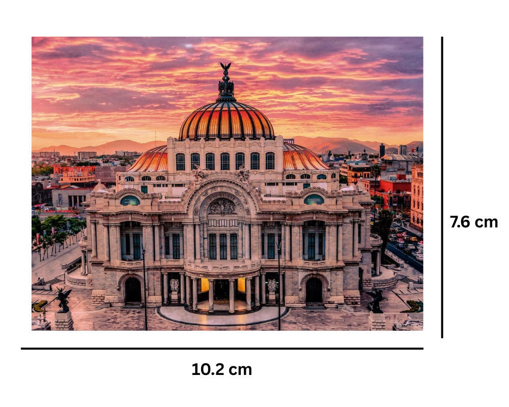 Palacio de Bellas Artes, Viva México: Rompecabezas 150 Piezas Miniatura PieceRelax