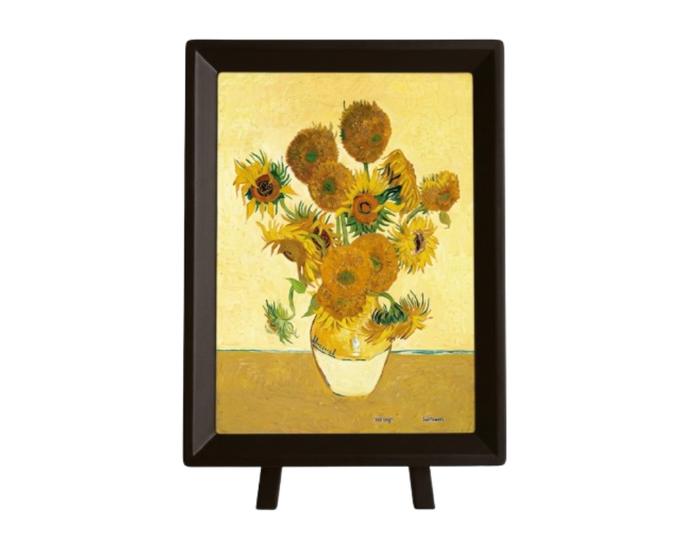 Girasoles  - Van Gogh: Rompecabezas de Arte 150 Piezas Miniatura PieceRelax