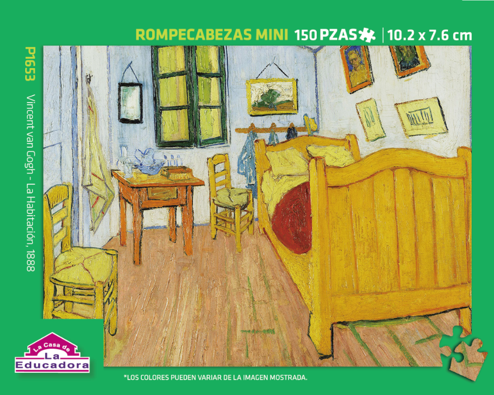 Vincent Van Gogh, La Habitación: Rompecabezas 150 Piezas PieceRelax