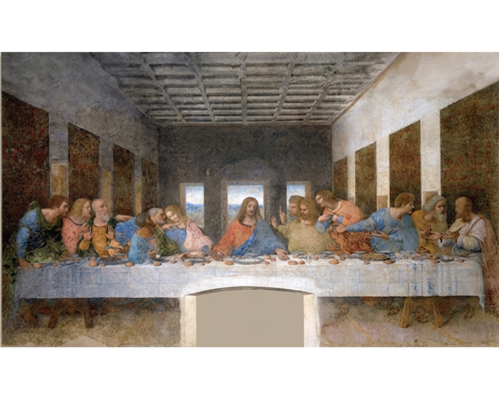Leonardo Da Vinci, La Última Cena: Rompecabezas 150 Piezas Miniatura PieceRelax