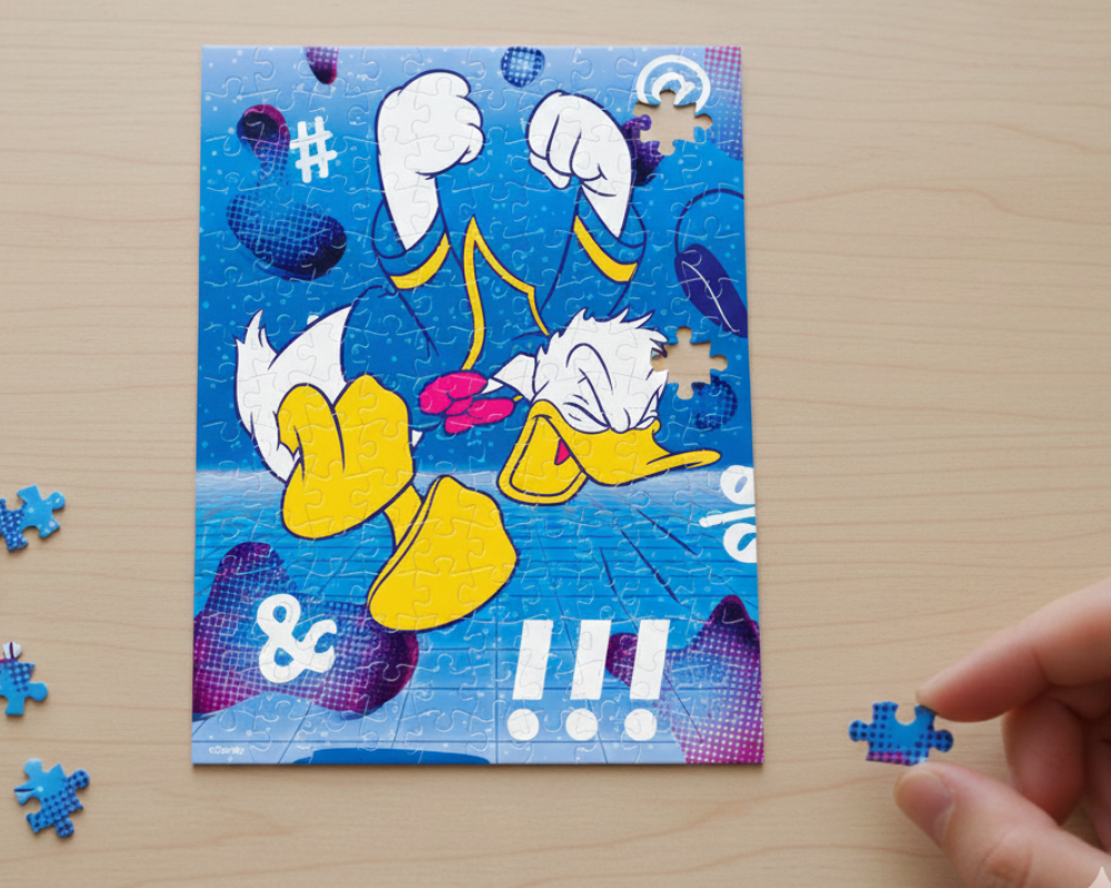 Rompecabezas Miniatura Pato Donald 150 Piezas de Plástico Disney