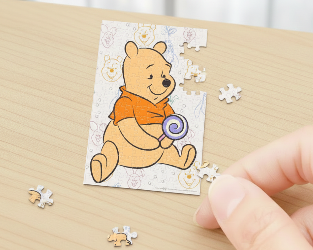 Rompecabezas Miniatura Winnie the Pooh 150 Piezas de Plástico de Disney