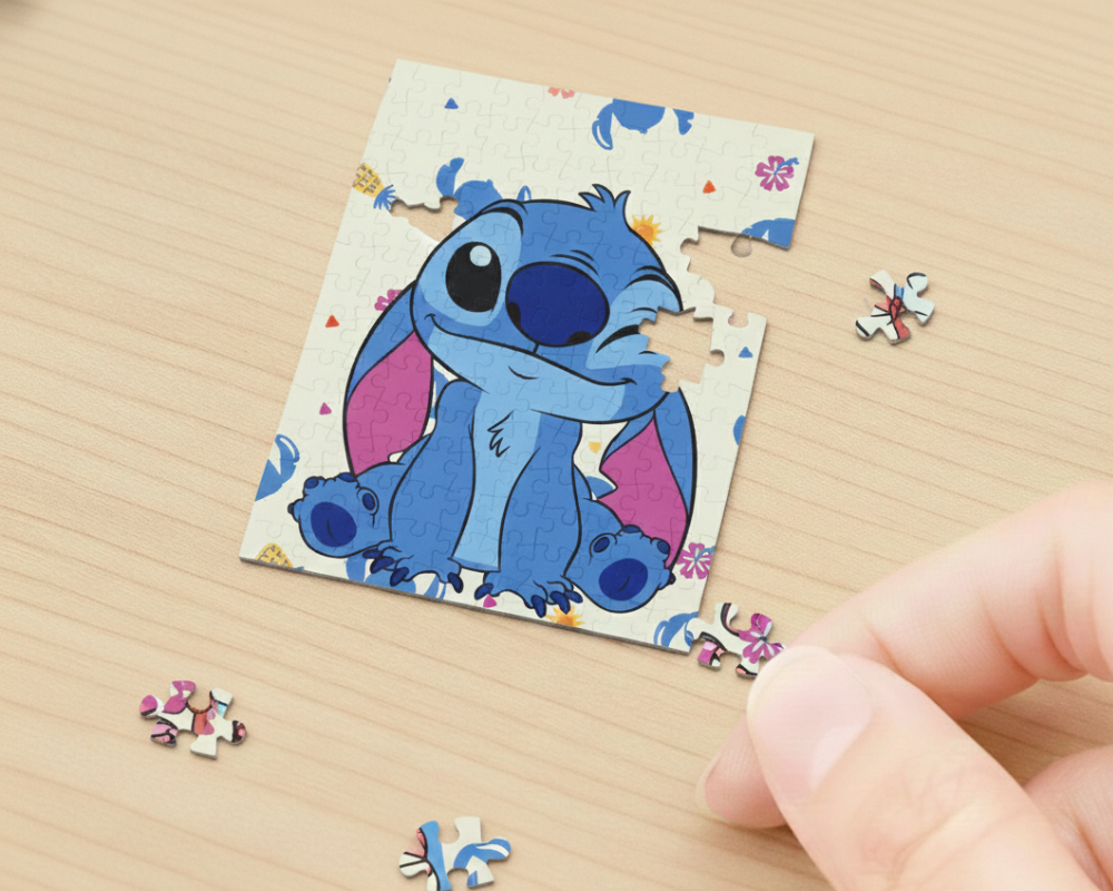 Rompecabezas Miniatura Stitch 150 Piezas de Plástico Disney