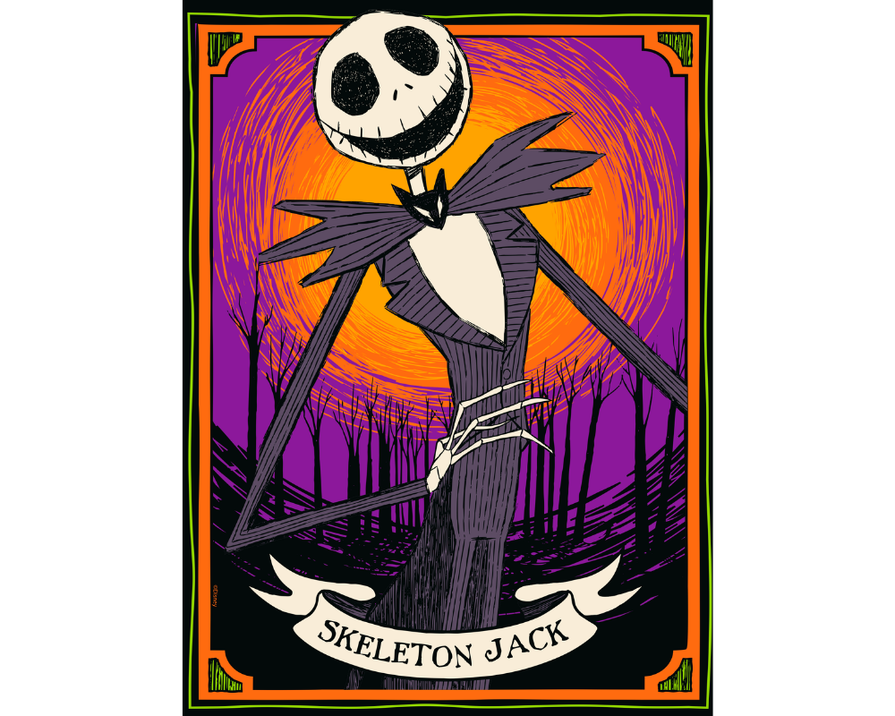 Rompecabezas Mini Jack Skeleton 150 Piezas de Plástico Disney