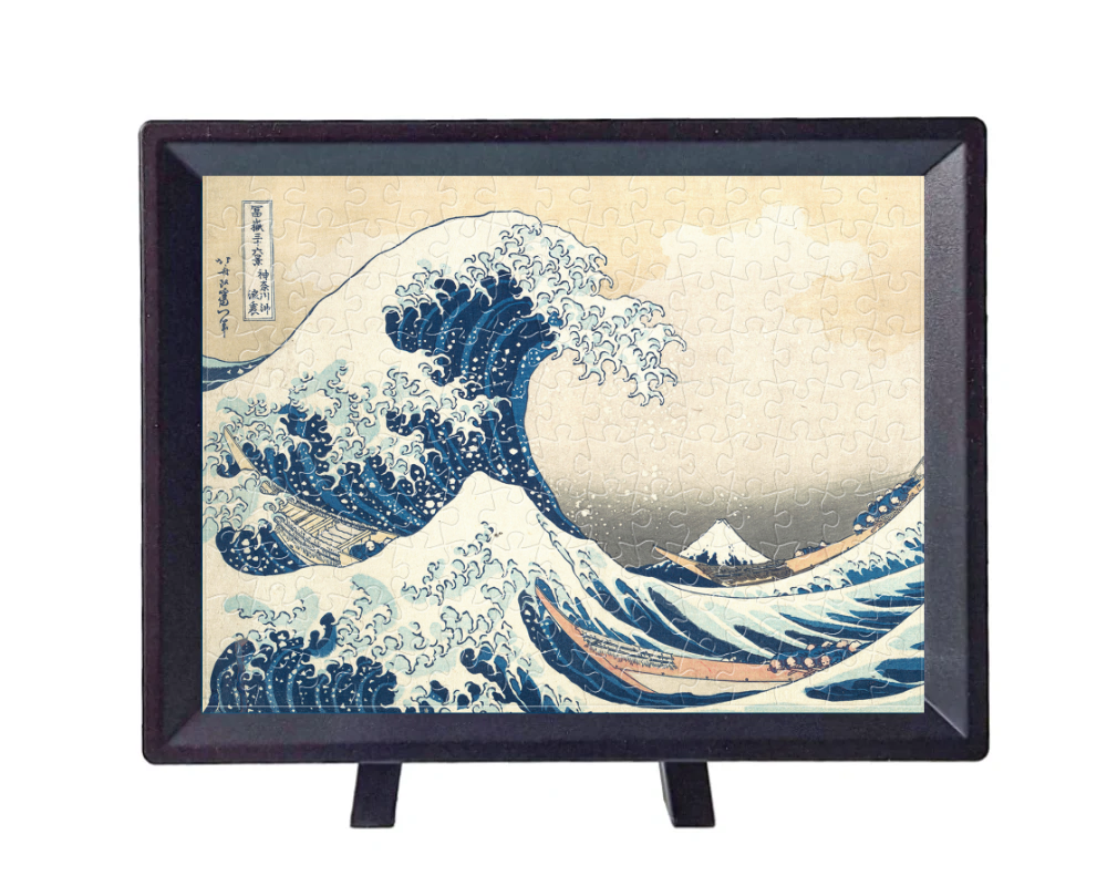 Katsushika Hokusai: La Gran Ola De Kanagawa Rompecabezas 150 Piezas Miniatura PieceRelax