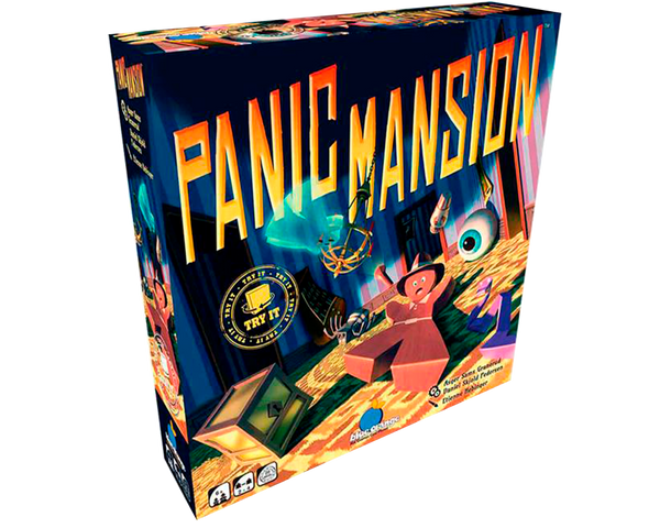 Caja del juego Panic Mansion
