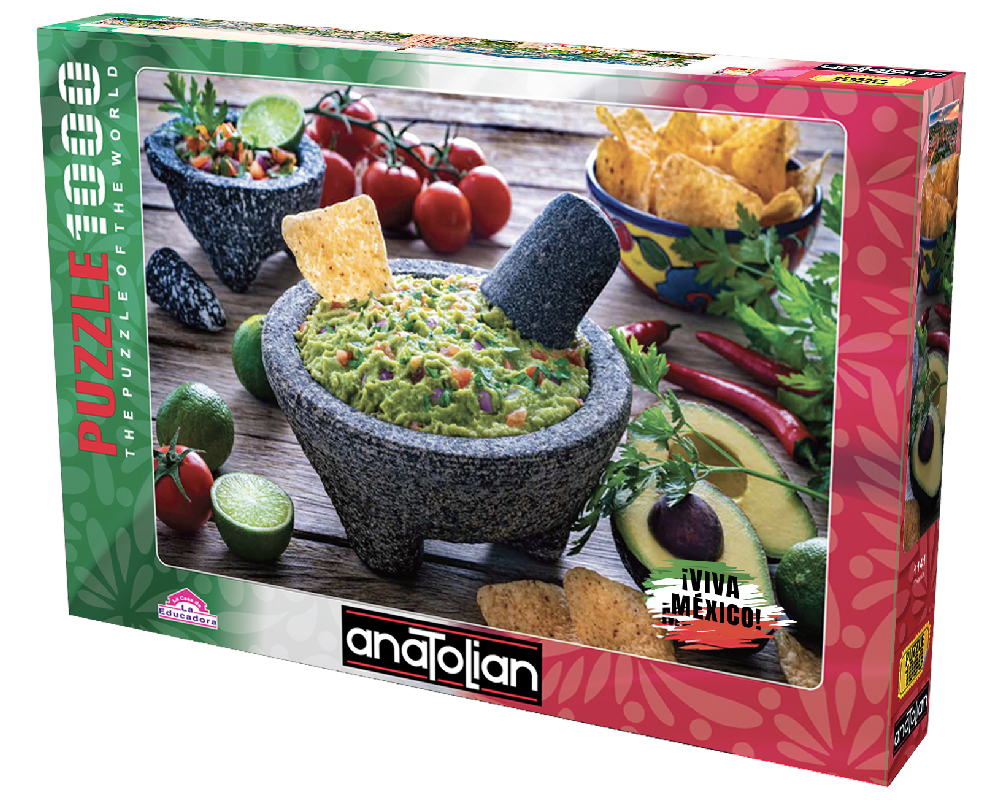 Viva México Guacamole Rompecabezas 1000 Piezas Anatolian