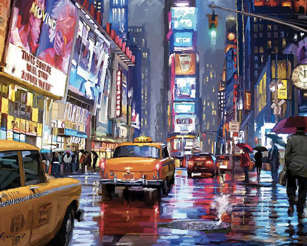 Richard Macneil - Time Square: Rompecabezas 1500 Piezas Ricordi