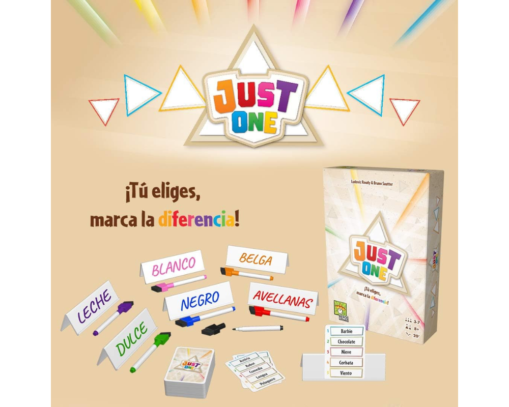 Just One. Juego de Mesa en ESPAÑOL. Asmodee