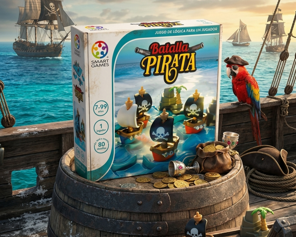 Batalla Pirata: Juego de Lógica Smart Games ®