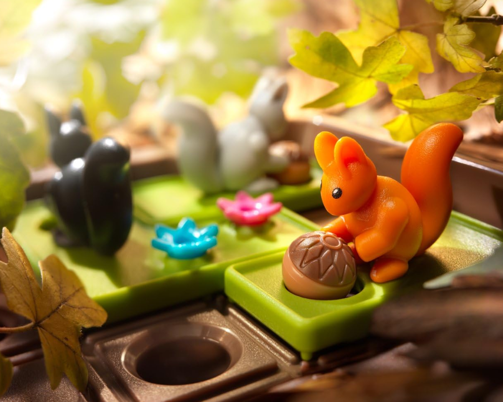 ¡Ardillas! / Squirrels Go Nuts! Juego de Lógica Smart Games