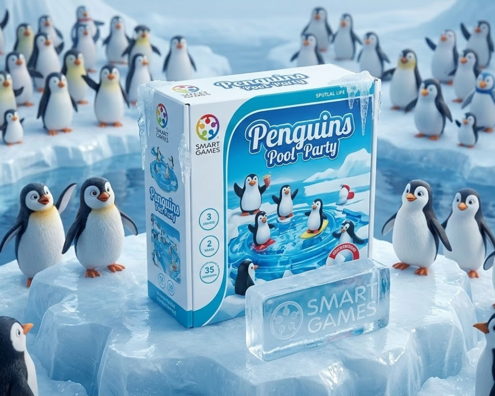 Penguins Pool Party: Juego de Lógica Smart Games