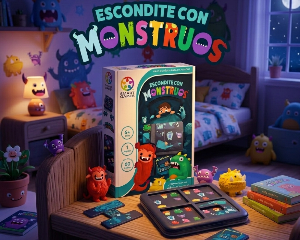 Escondite con Monstruos Juego de Lógica Smart Games