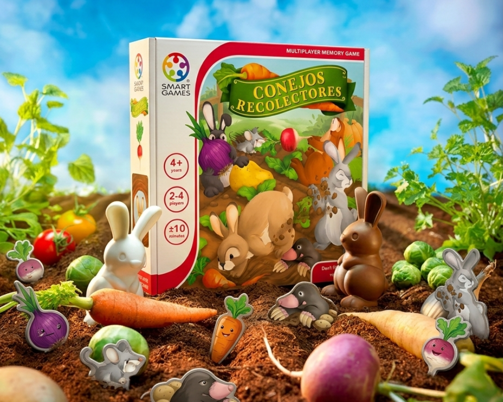 Conejos Recolectores Juego de Lógica Smart Games ®™