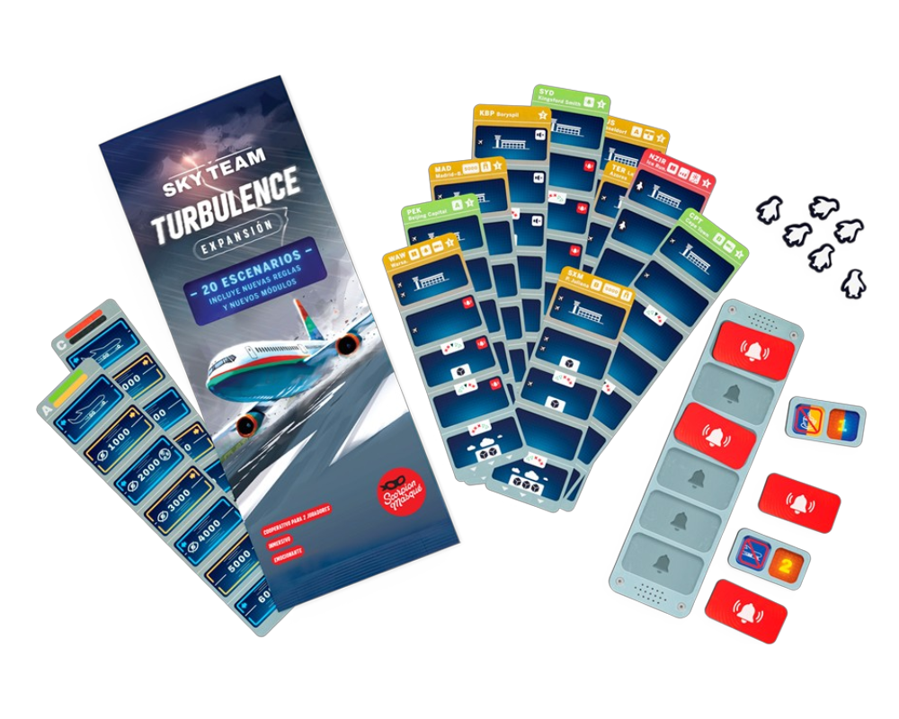 Sky Team: Turbulence Expansión en Español. Asmodee