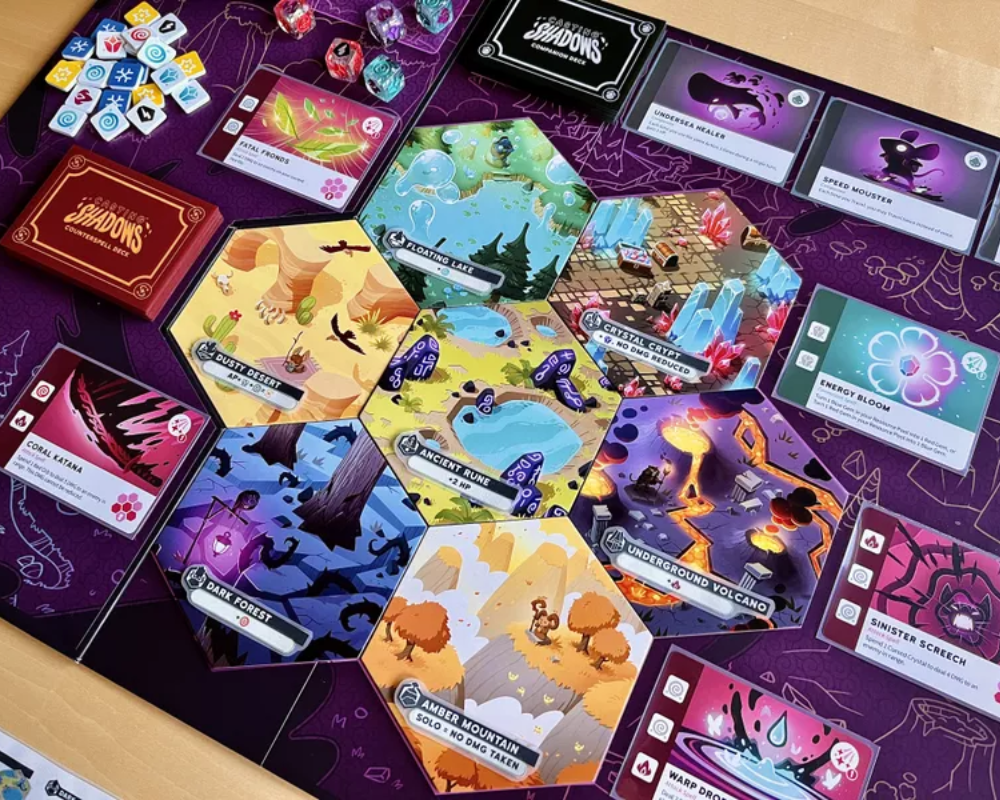 Criaturas de las Sombras: Juego de Mesa en ESPAÑOL. Asmodee
