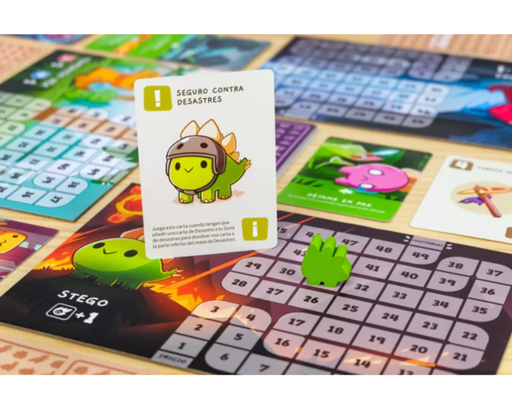 Happy Little Dinosaurs (en Español) Juego de Mesa Asmodee
