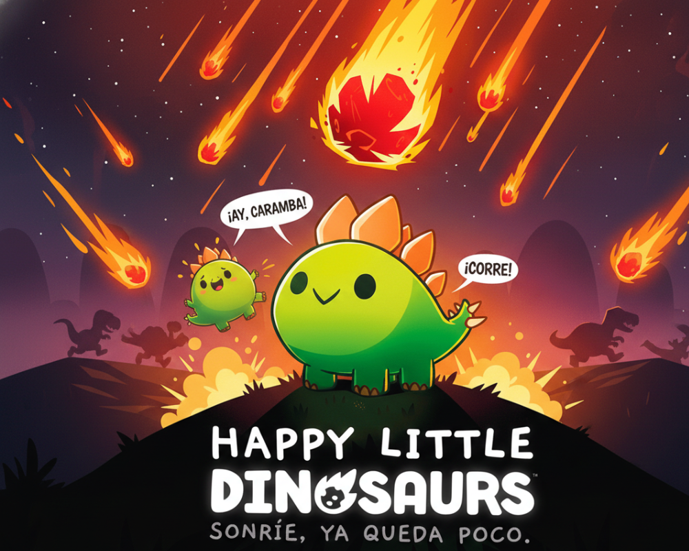 Happy Little Dinosaurs (en Español) Juego de Mesa Asmodee