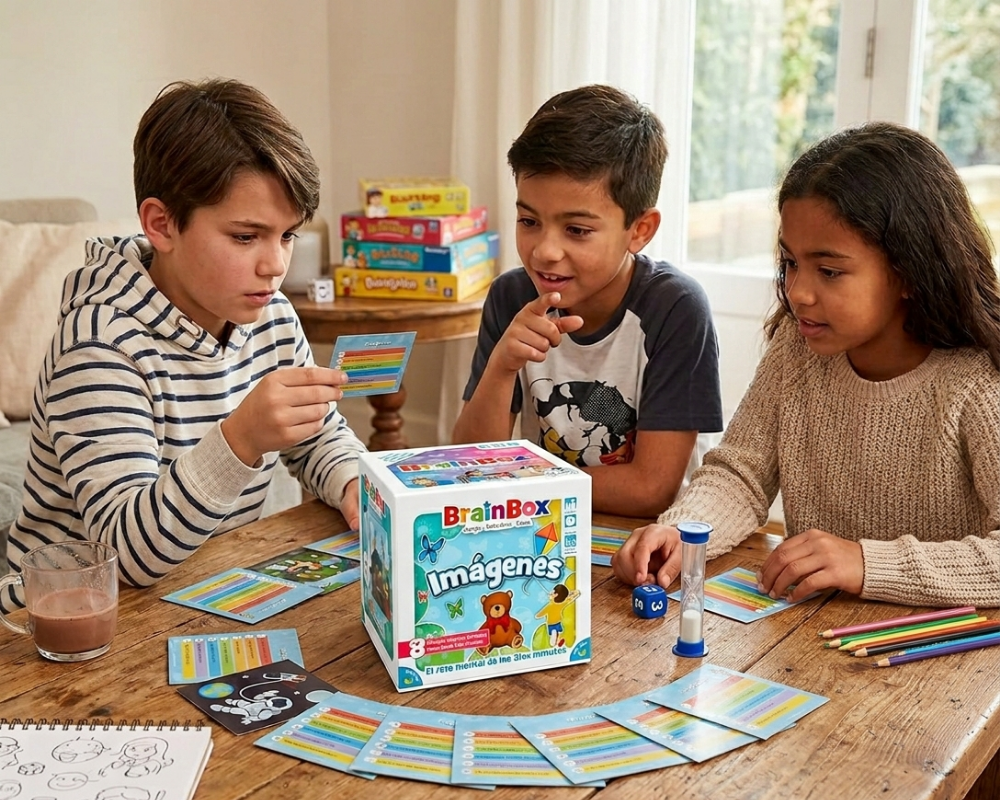 Brainbox Imágenes: Juego de Mesa en Español. Asmodee