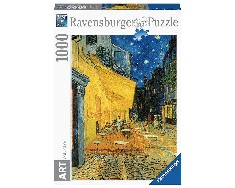 Van Gogh - Café Terraza: Rompecabezas de Arte 1000 Piezas Ravensburger
