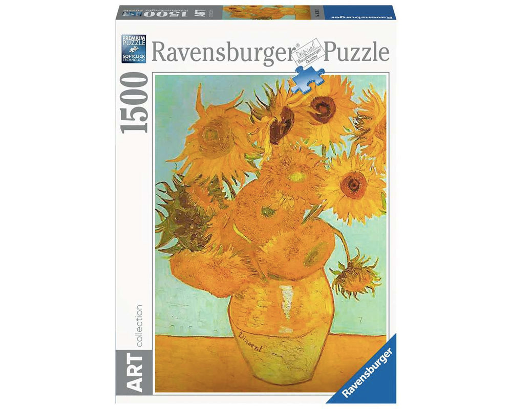 Van Gogh - Girasoles: Rompecabezas 1500 Piezas Ravensburger