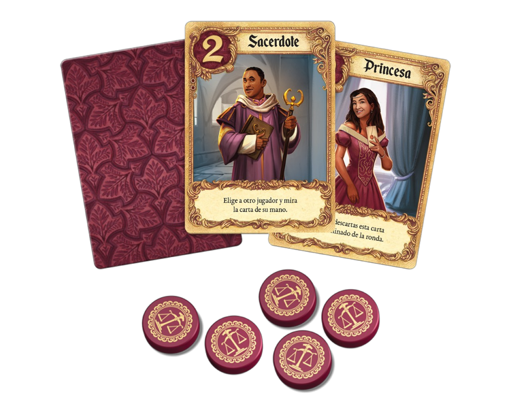 Love Letter Juego de Mesa en Español. Asmodee