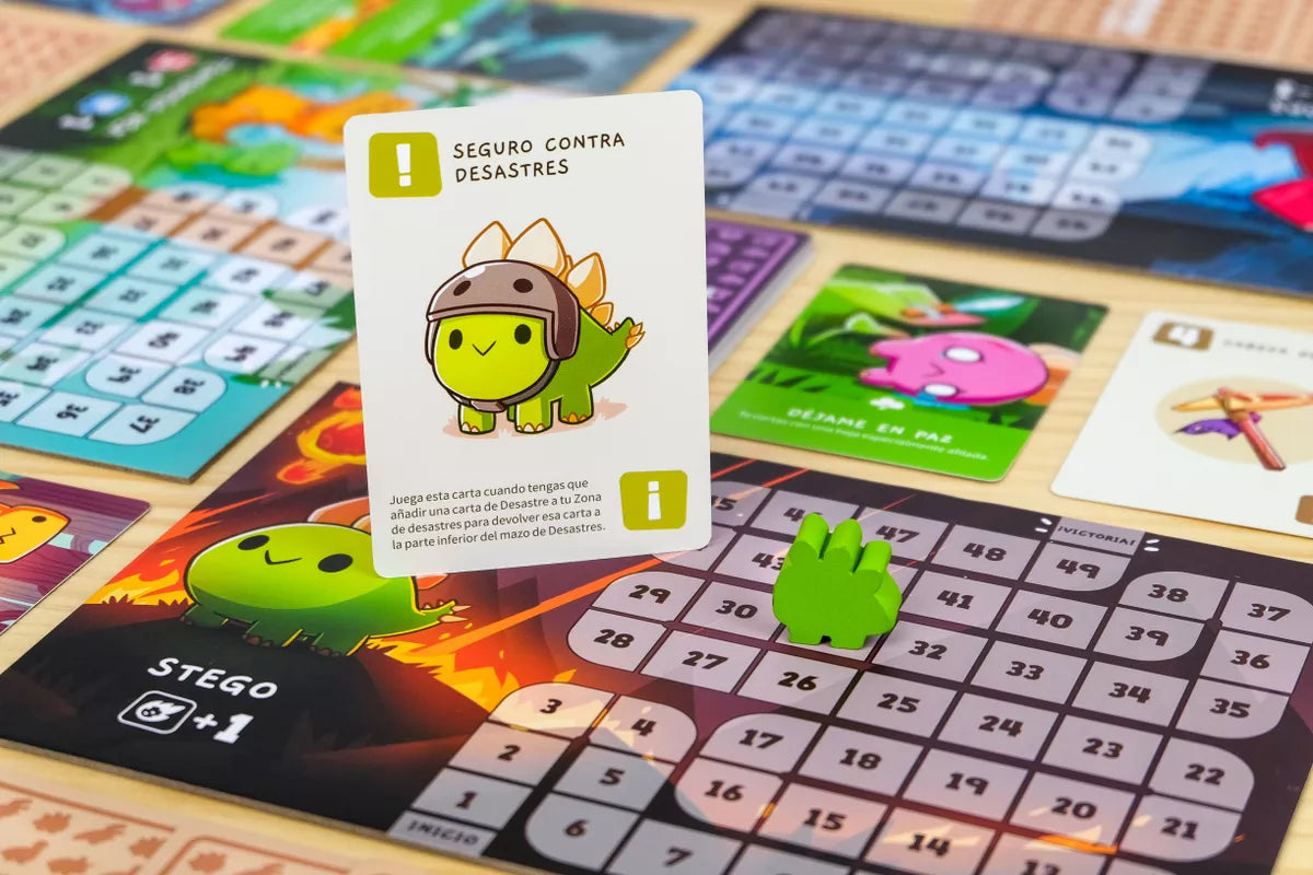Happy Little Dinosaurs (en Español) Juego de Mesa Asmodee