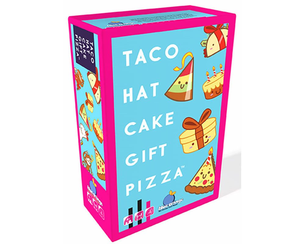 Taco Hat Cake Gift Pizza Juego de Mesa Blue Orange