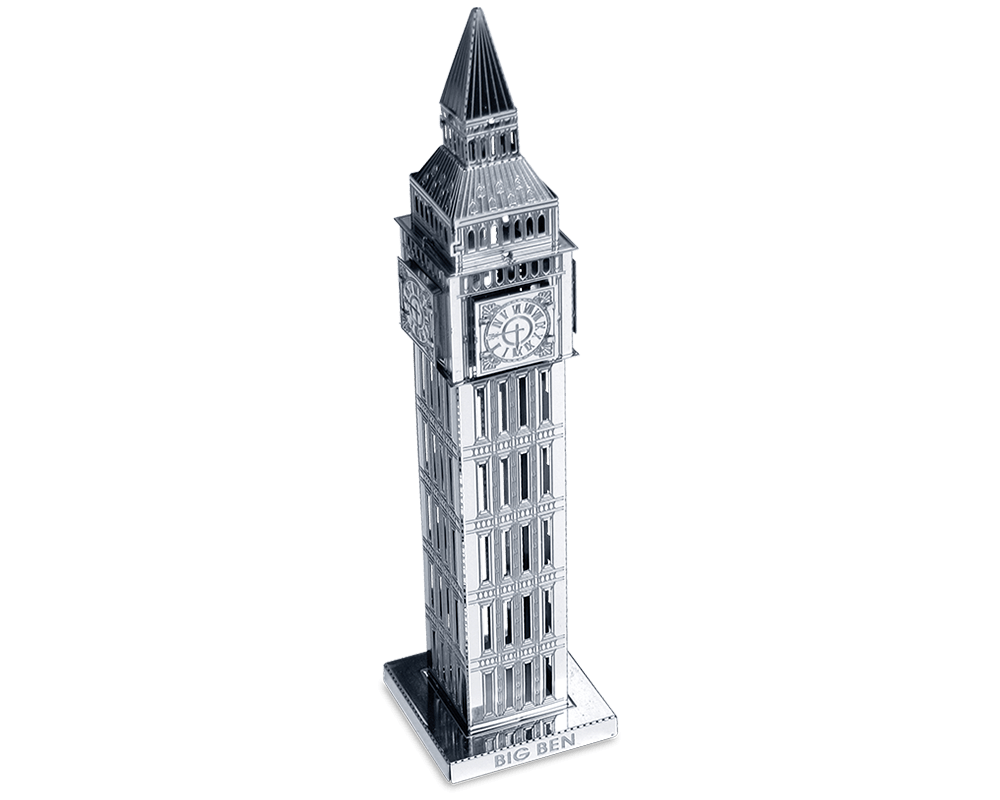 Big Ben Londres: Rompecabezas Metálico 3D Fascinations