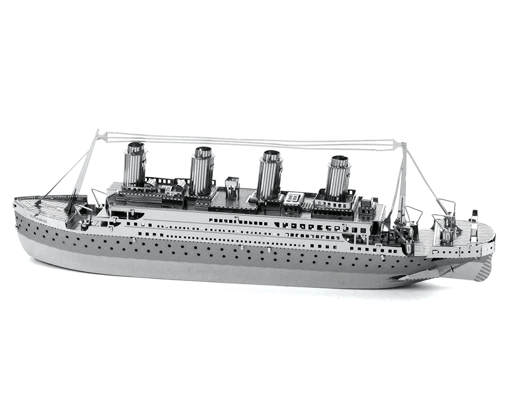 Titanic: Rompecabezas Metálico 3D Fascinations