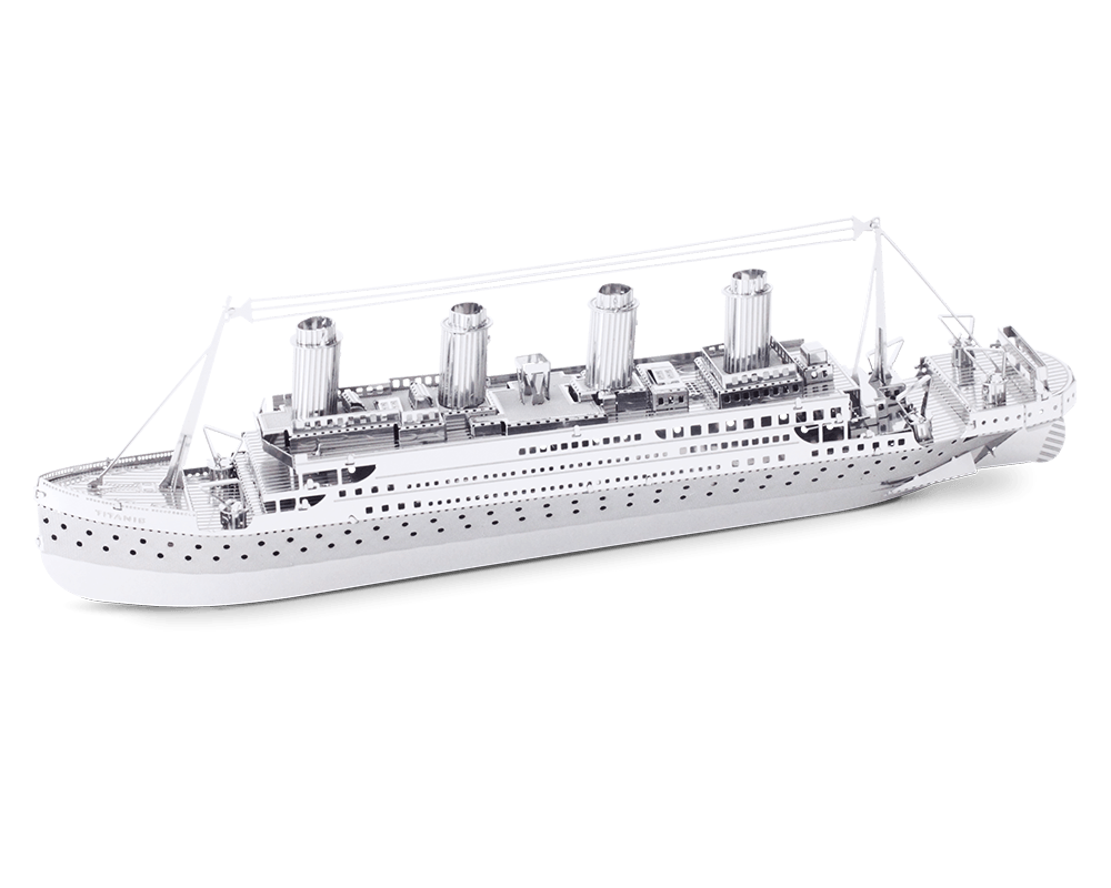 Titanic: Rompecabezas Metálico 3D Fascinations