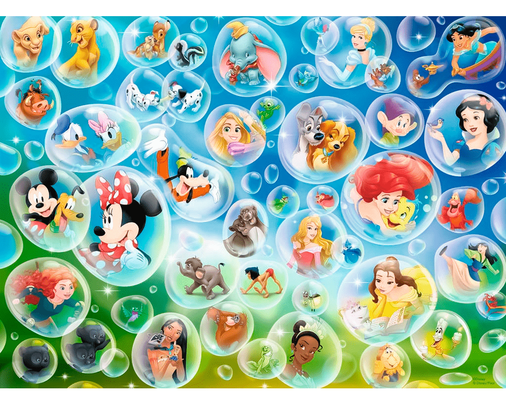 Disney - Burbujas Divertidas: Rompecabezas 150 Piezas XXL Ravensburger