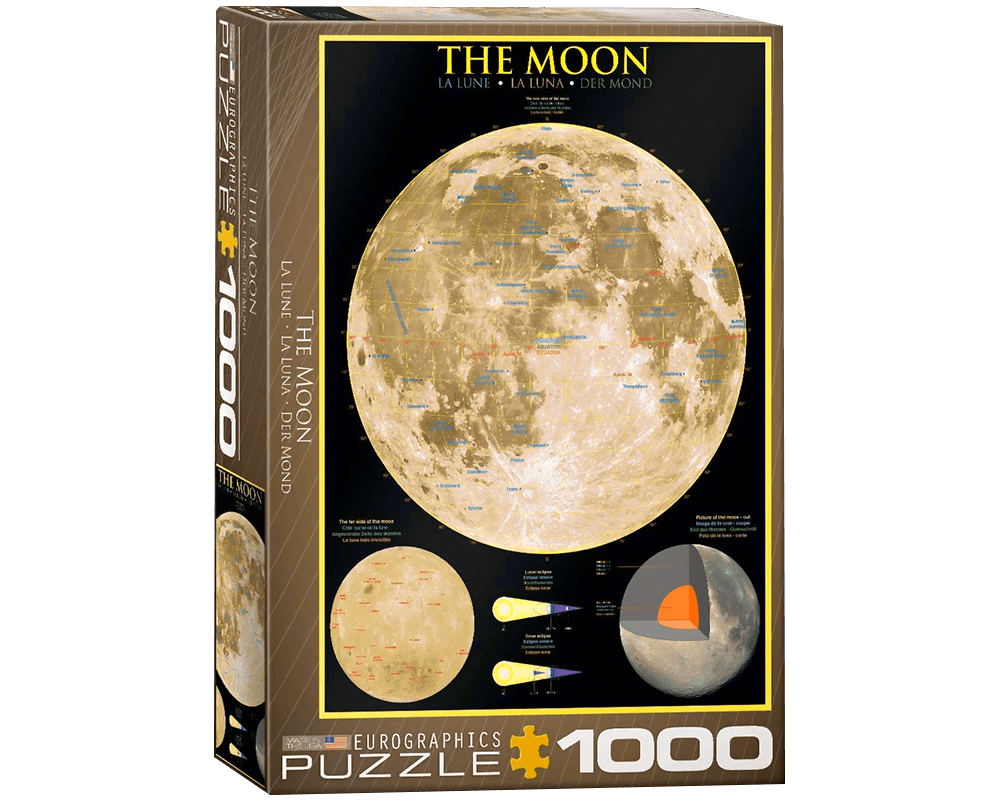 La Luna: Rompecabezas 1000 Piezas Eurographics