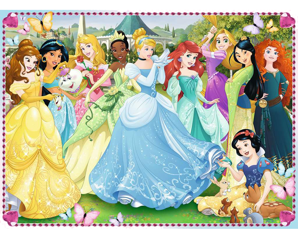 Princesas Disney: Rompecabezas 100 Piezas XXL Ravensburger