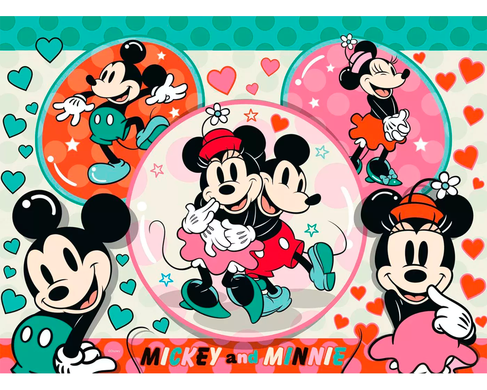 Disney - Mickey y sus Amigos: Rompecabezas 150 Piezas XXL Ravensburger
