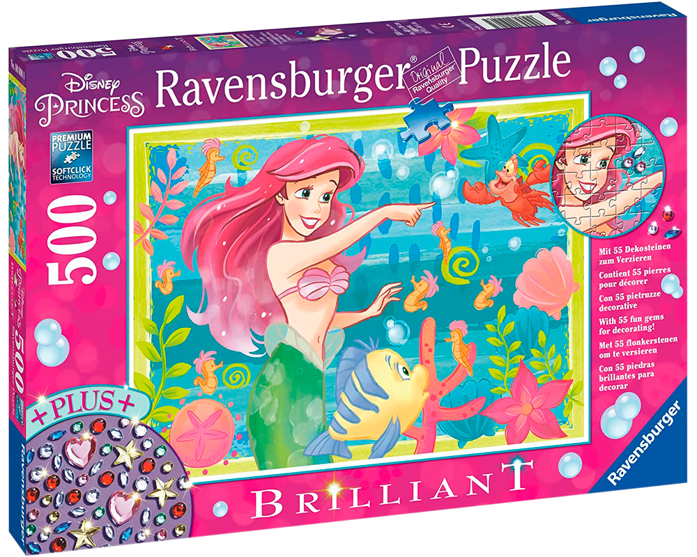 Disney - Ariel: Rompecabezas 500 Piezas Ravensburger