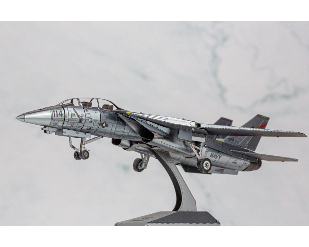 Avión F-22 Raptor: Rompecabezas Metálico 3D Fascinations