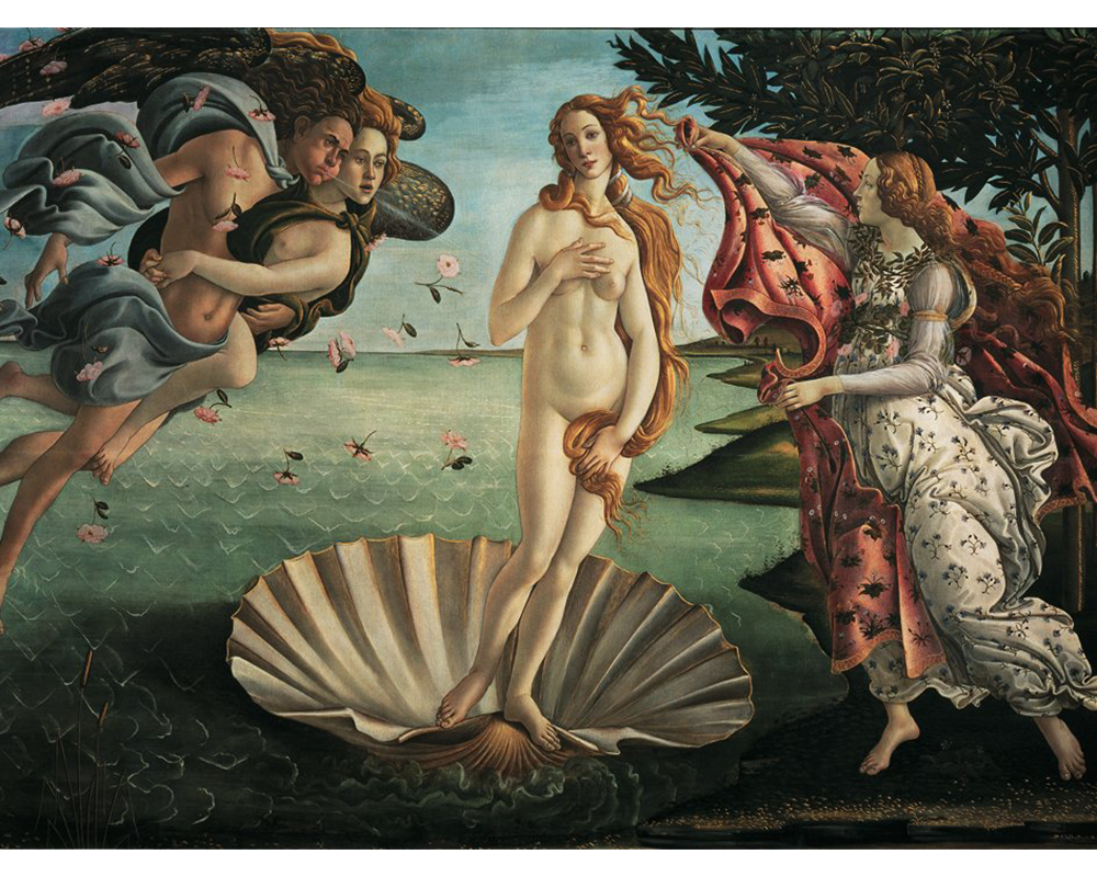 Botticelli - El Nacimiento de Venus: Rompecabezas de Arte 1000 Piezas Ravensburger