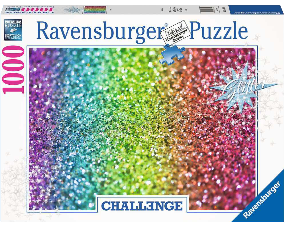 Challenge - Brillantina: Rompecabezas 1000 Piezas Ravensburger