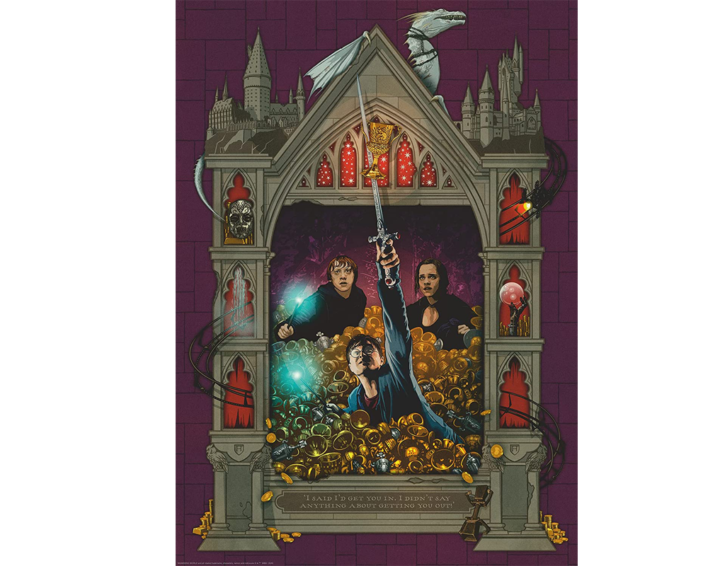 Harry Potter - Las Reliquias de la Muerte 2: Rompecabezas 1000 Piezas Ravensburger