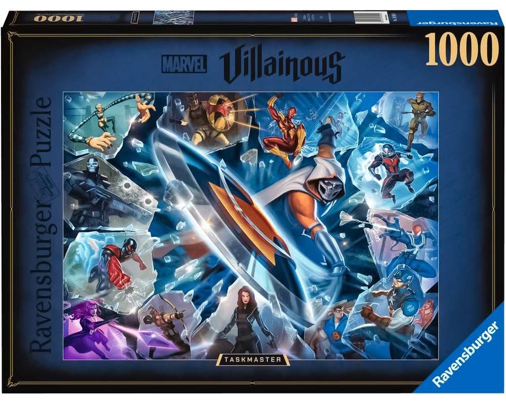 Marvel Villanos - Taskmaster: Rompecabezas 1000 Piezas Ravensburger