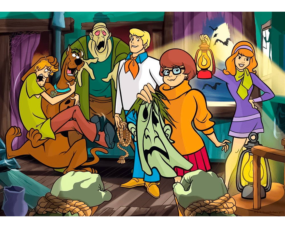 Scooby Doo - Desenmascarado: Rompecabezas 1000 Piezas Ravensburger