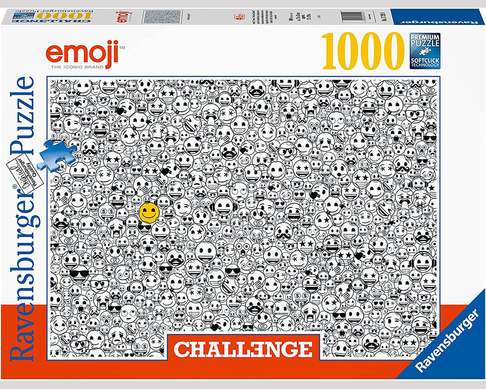 Challenge Emojis Rompecabezas 1000 Piezas Ravensburger