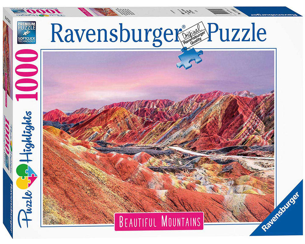 Montañas Arco Iris, China Rompecabezas 1000 Piezas Ravensburger