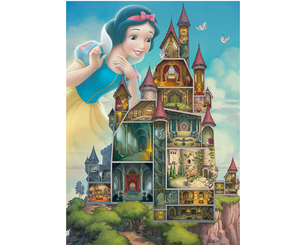 Castillos Disney - Blancanieves Rompecabezas 1000 Piezas Ravensburger